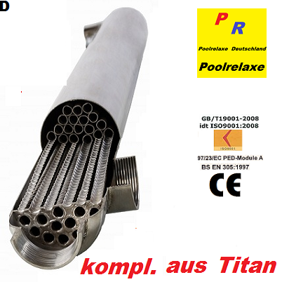 Poolrelaxe Deutschland GmbH - Titan Wärmetauscher